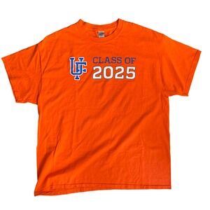 University of Florida Tee Shirt XL UF Gators Class of 2025‎ Orange Blue